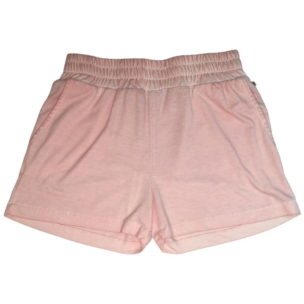 New Max Studio Majorca Womens Tie Dye Pocket Casual Shorts Peach XL